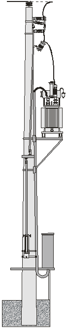 400 kVA concrete pole